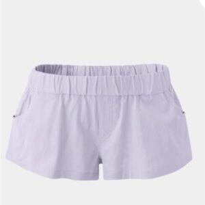 Florence by Mills SWEET SOLSTICE LINEN CHEEKY BOXER, Violet, Size Medium, NWT